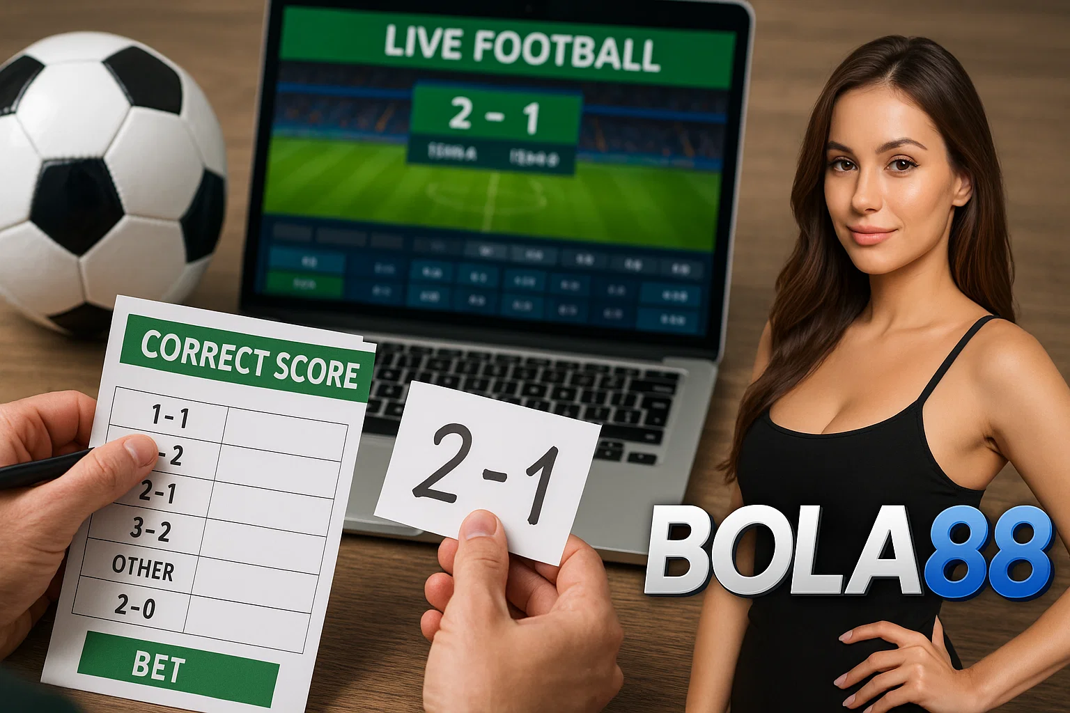 Menebak Skor Akhir dengan Tepat di Bola88: Panduan Taruhan Correct Score